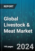 Global Livestock & Meat Market by Animal Type (Aquaculture, Poultry, Ruminants), Form (Fresh, Frozen), Distribution Channel - Forecast 2024-2030- Product Image