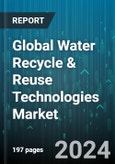 Global Water Recycle & Reuse Technologies Market by Technology (Biological Filtration, Chemical Filtration, Membrane Filtration), Source of Water (Greywater Reuse, Rainwater Harvesting, Wastewater Treatment Plants), Application - Forecast 2024-2030- Product Image