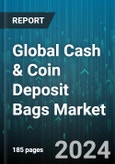 Global Cash & Coin Deposit Bags Market by Material Type (Fabric, Paper, Plastic), Type of Use (Disposable Coin Deposit Bags, Multi-Use Coin Deposit Bags), Product Type, End-Use - Forecast 2024-2030- Product Image
