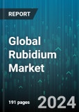 Global Rubidium Market by Production Process (Lepidolite, Pollucite), Product Type (Rubidium Carbonate, Rubidium Chloride, Rubidium Copper Sulfate), Application - Forecast 2024-2030- Product Image