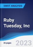Ruby Tuesday, Inc. - Strategy, SWOT and Corporate Finance Report- Product Image