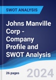 Johns Manville Corp - Company Profile and SWOT Analysis- Product Image