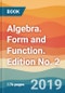 Algebra. Form and Function. Edition No. 2 - Product Image