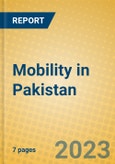 Mobility in Pakistan- Product Image