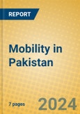 Mobility in Pakistan- Product Image