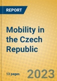 Mobility in the Czech Republic- Product Image