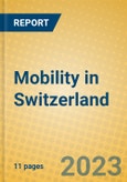 Mobility in Switzerland- Product Image