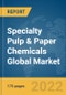 Specialty Pulp & Paper Chemicals Global Market Report 2022 - Product Image