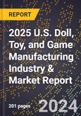 2025 U.S. Doll, Toy, and Game Manufacturing Industry & Market Report- Product Image