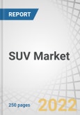 SUV Market by Type (Mini, Compact, Mid- & Full-Size, MPV), Propulsion (Diesel, Gasoline, Electric), Class (B, C, D, E), Seating Capacity (5 Seater,>5 seater), EV Type (BEV, PHEV, FCEV), Sales (Compact, Mid- & Full-Size) & Region - Global Forecast to 2027- Product Image