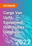 Cargo Van Upfit Equipment Distributors - Database- Product Image