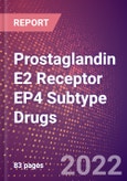 Prostaglandin E2 Receptor EP4 Subtype (Prostanoid EP4 Receptor or PTGER4) Drugs in Development by Stages, Target, MoA, RoA, Molecule Type and Key Players, 2022 Update- Product Image