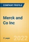 Merck and Co Inc - Digital Transformation Strategies - Product Image