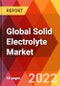 Global Solid Electrolyte Market, by Type, Solid Polymer), by Application, Estimation & Forecast, 2017-2030 - Product Thumbnail Image