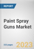 Paint Spray Guns Market By Product Type (Airless, Pneumatic, HVLP, LVLP, Electrostatic), By Technology (Automatic, Manual), By End User Industry (Automotive, Construction, Manufacturing, Other): Global Opportunity Analysis and Industry Forecast, 2023-2032- Product Image