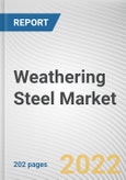 Weathering Steel Market By Type, By Product, By End user: Global Opportunity Analysis and Industry Forecast, 2021-2031- Product Image