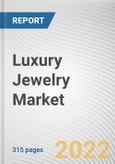 Luxury Jewelry Market By Product Type, By Application, By Distribution Channel: Global Opportunity Analysis and Industry Forecast, 2021-2031- Product Image