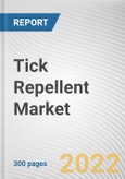 Tick Repellent Market By Type, By Method, By Application, By Distribution Channel: Global Opportunity Analysis and Industry Forecast, 2021-2031- Product Image