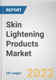 Skin Lightening Products Market By Product, By Gender, By Distribution Channel: Global Opportunity Analysis and Industry Forecast, 2021-2031- Product Image