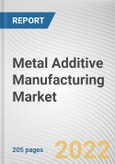 Metal Additive Manufacturing Market By Type, By Component, By End User Industry: Global Opportunity Analysis and Industry Forecast, 2021-2031- Product Image