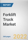 Forklift Truck Market By Power Source, By Class, By End Use: Global Opportunity Analysis and Industry Forecast, 2021-2031- Product Image