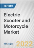 Electric Scooter and Motorcycle Market By Vehicle Type, By Battery Type, By Range, By Power, By Vehicle Class, By Usage: Global Opportunity Analysis and Industry Forecast, 2021-2031- Product Image