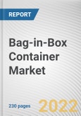 Bag-in-Box Container Market By Material, By Application, By End User Industry: Global Opportunity Analysis and Industry Forecast, 2021-2031- Product Image