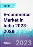 E-commerce Market in India 2023-2028- Product Image