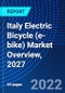 Italy Electric Bicycle (e-bike) Market Overview, 2027 - Product Image