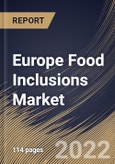 Europe Food Inclusions Market Size, Share & Industry Trends Analysis Report by Application, Type, Form, Country and Growth Forecast, 2022-2028- Product Image