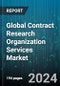 Global Contract Research Organization Services Market by Type (Clinical Research Services, Consulting Services, Data Management Services), Trial Phase (Phase I, Phase II, Phase III), Therapeutic Area, Molecule Type, End-User - Forecast 2024-2030 - Product Thumbnail Image