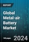Global Metal-air Battery Market by Metal (Aluminum-Air, Iron-Air, Lithium-Air), Type (Primary Batteries, Secondary / Rechargeable Batteries), Voltage, Application - Forecast 2024-2030 - Product Image