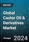 Global Castor Oil & Derivatives Market by Product (12-HAS, Dehydrated Castor Oil, Hydrogenated Castor Oil), Application (Biodiesel, Cosmetics & Pharmaceuticals, Lubricants), Distribution Channel - Forecast 2024-2030 - Product Image