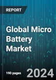 Global Micro Battery Market by Type (Button Battery, Printed Battery, Solid-State Chip Battery), Material (Alkaline, Lithium, Silver Oxide), Capacity, Rechargeability, Application - Forecast 2024-2030- Product Image
