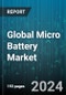 Global Micro Battery Market by Type (Button Battery, Printed Battery, Solid-State Chip Battery), Material (Alkaline, Lithium, Silver Oxide), Capacity, Rechargeability, Application - Forecast 2024-2030 - Product Thumbnail Image