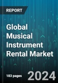 Global Musical Instrument Rental Market by Instrument Type (Drums & Percussion, Guitar & Bass, Piano), Service Mode (Offline, Online) - Forecast 2024-2030- Product Image