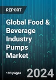 Global Food & Beverage Industry Pumps Market by Type (Agitators, Compressors, Mixers), Pressure (15 - 30 Bar, Above 30 Bar, Below 15 Bar), Flow Rate m3/h, Application - Forecast 2024-2030- Product Image