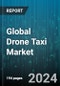 Global Drone Taxi Market by System (Avionics, Interior, Propulsion), Propulsion Type (Electric Hydrogen, Fully Electric, Hybrid), Passenger Capacity, Range, Autonomy, End-use - Forecast 2024-2030 - Product Image