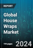 Global House Wraps Market by Product (Non-Perforated Housewraps, Perforated Housewraps), Type (Asphalt Felt, Grade D Building Paper, Liquid Water-Resistive Barrier), Component, Application - Forecast 2024-2030- Product Image