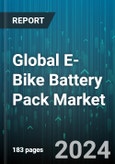 Global E-Bike Battery Pack Market by Battery Type (Lead Acid Battery, Lithium-Ion Battery), Motor Type (Hub Motor, Mid-Motor), Battery Pack Position Type - Forecast 2024-2030- Product Image