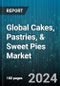 Global Cakes, Pastries, & Sweet Pies Market by Product (Cakes, Pastries, Sweet Pies), Distribution Channel (Convenience Stores, Specialist Retailers, Supermarkets/ Hypermarkets) - Cumulative Impact of COVID-19, Russia Ukraine Conflict, and High Inflation - Forecast 2023-2030 - Product Image