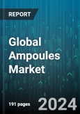 Global Ampoules Market by Material Type (Glass, Plastic), Capacity (3 to 5 ml, 6 to 8 ml, Above 8 ml), Ampoule Type, End-User Industry - Forecast 2024-2030- Product Image