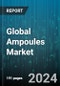 Global Ampoules Market by Material Type (Glass, Plastic), Capacity (3 to 5 ml, 6 to 8 ml, Above 8 ml), Ampoule Type, End-User Industry - Forecast 2023-2030 - Product Image