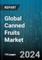 Global Canned Fruits Market by Fruit Type (Mandarin Oranges, Peaches, Pears), Form (Cut fruits, Whole fruits), Distribution Channel - Forecast 2023-2030 - Product Image