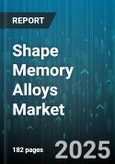 Shape Memory Alloys Market by Product, Technology, Functionality, Manufacturing Process, Application, End-Use Industry - Global Forecast 2025-2030- Product Image
