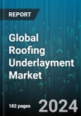 Global Roofing Underlayment Market by Product (Asphalt-Saturated Felt, Non-Bitumen Synthetic, Rubberized Asphalt), Application (Commercial, Residential Construction) - Forecast 2024-2030- Product Image