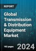 Global Transmission & Distribution Equipment Market by Equipment (Insulator & Capacitor, Meter, Switchgear), Voltage (High Voltage, Low Voltage, Medium Voltage), End User - Forecast 2024-2030- Product Image