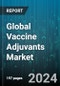 Global Vaccine Adjuvants Market by Product (Adjuvant Emulsions, Combination Adjuvants, Mineral Adjuvants), Route of Administration (Intradermal, Intramuscular, Intranasal), Disease, Application - Forecast 2024-2030 - Product Image
