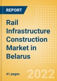 Rail Infrastructure Construction Market in Belarus - Market Size and Forecasts to 2026 (including New Construction, Repair and Maintenance, Refurbishment and Demolition and Materials, Equipment and Services costs)- Product Image