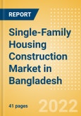 Single-Family Housing Construction Market in Bangladesh - Market Size and Forecasts to 2026 (including New Construction, Repair and Maintenance, Refurbishment and Demolition and Materials, Equipment and Services costs)- Product Image